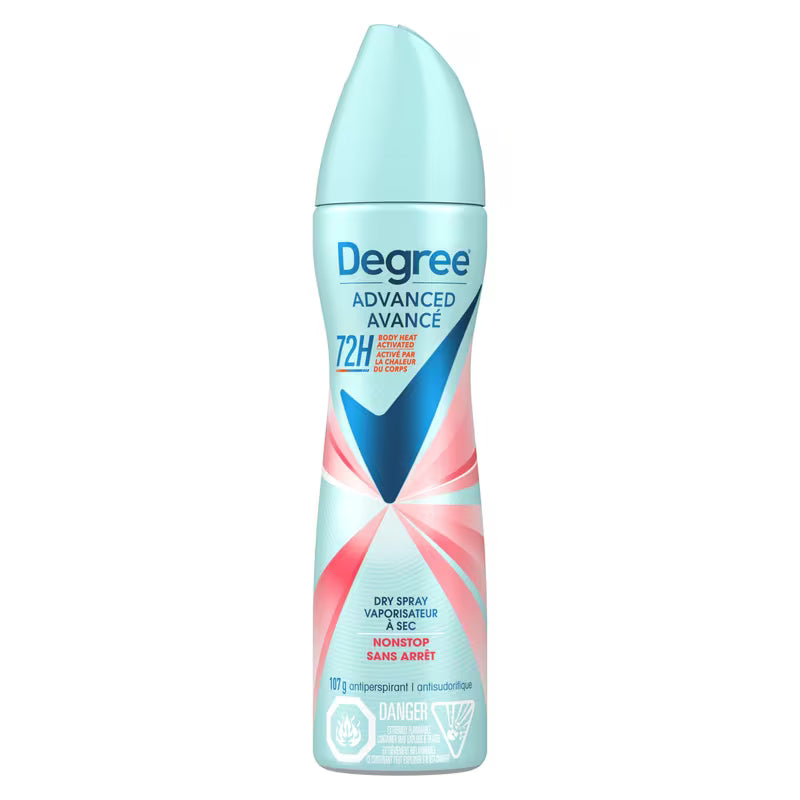 DEGREE ANTIPERPIRANT SP NONSTOP 107G SPRAY