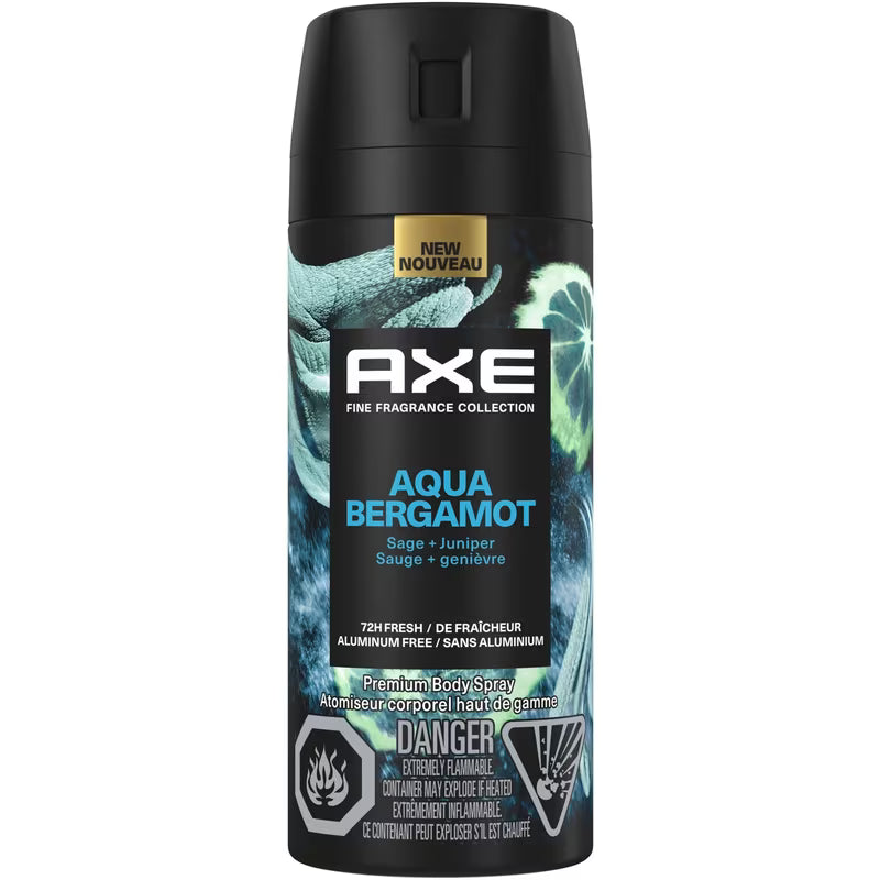 AXE BODY SP BERGAMOT 113G AEROSOL