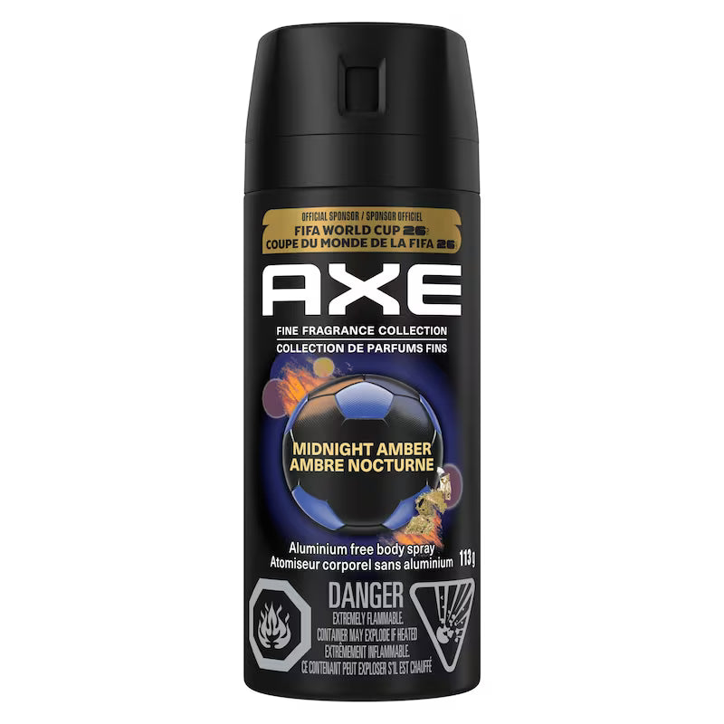 AXE SPRAY BODY MIDNIGHT AMBER 113G AEROSOL
