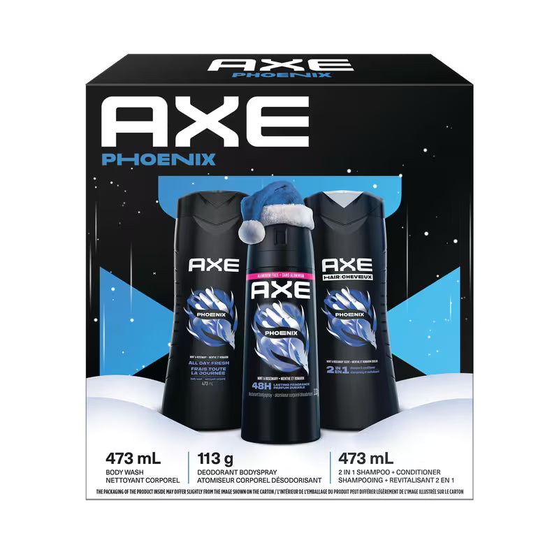 AXE PHOENIX GIFT PK 3PC pack of 6