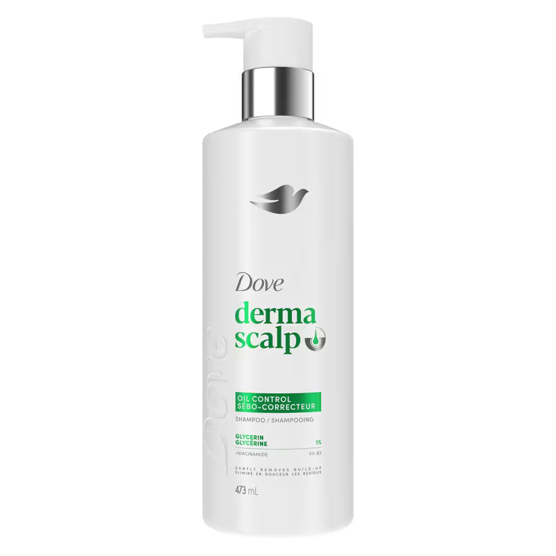 DOVE SHP DERMA SCALP OIL CONTROL 473ML