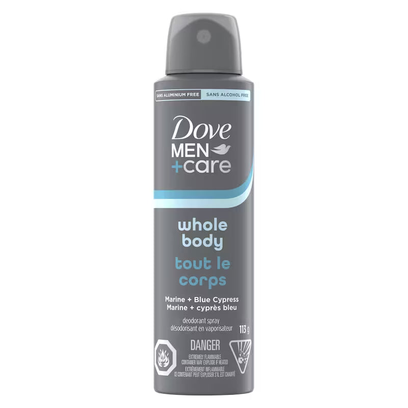 DOVE MEN+CARE DEO MARIN BLUE CYPRRES 113G AEROSOL