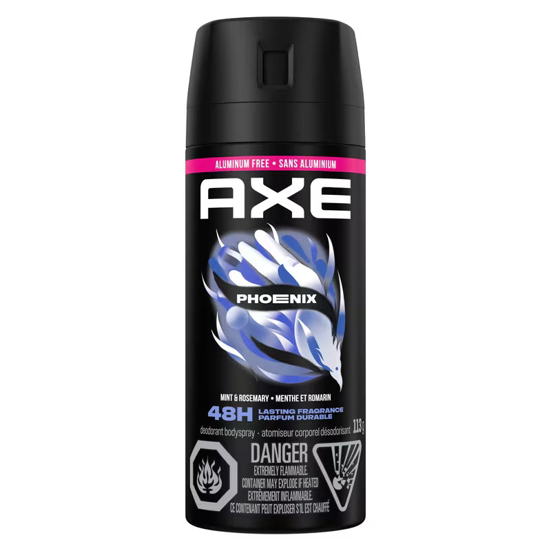 AXE PHOENIX DEODORANT BODY SPRAY 113G AEROSOL