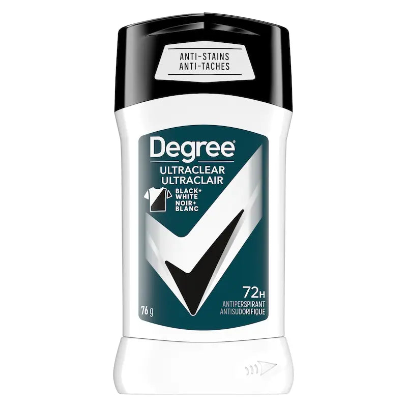 DEGREE MEN ANTIPERSPIRANT BLACK+WHITE 76G