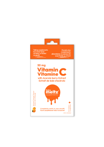 NUTRAMELTZ   Vitamin C 50mg - Organic Acerola 12 x 15tab
