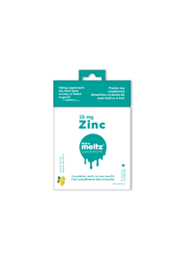 NUTRAMELTZ   Zinc - 25mg 12 x 15tab