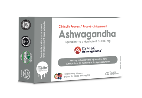NUTRAMELTZ   KSM-66® Ashwagandha 250mg 60tab