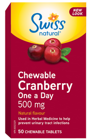 Swiss Natural   Cranberry One A Day 500mg 50ch