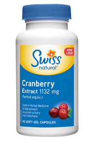 Swiss Natural   Cranberry Extract 1132mg SoftGel 90 90sg
