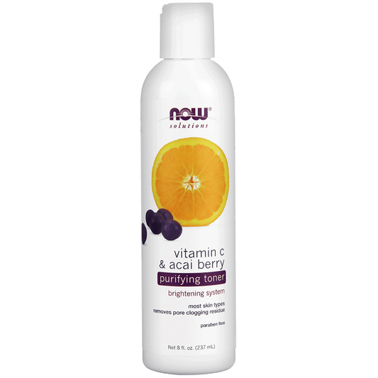 NOW    Vitamin C & Acai Purifying Toner 237mL