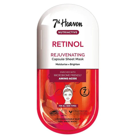 7TH HEAVEN NUTRI-ACTIVE RETINOL SHEET MASK