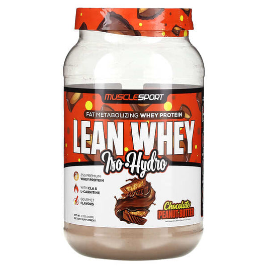 MUSCLE SPORT LEAN WHEY CHOCOLATE PEANUT BUTTER 2lbs