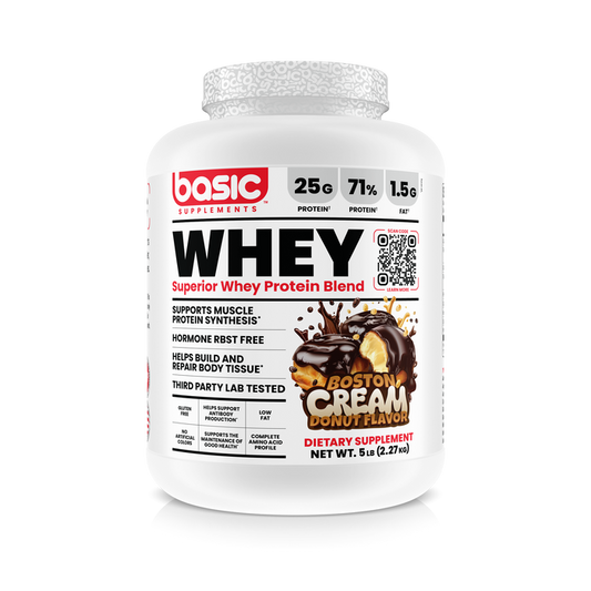 Basic Supplements - Basic Whey Boston Cream 5 lbs