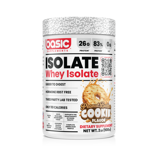 Basic Supplements - Basic Isolate Peanut Butter Cookie 2 lbs