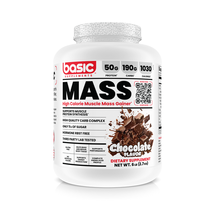 Basic Supplements - Basic Mass Gainer Chocolate 6 lbs