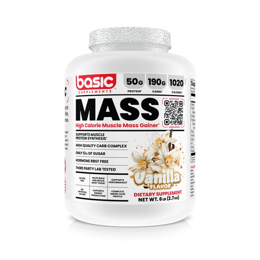 Basic Supplements - Basic Mass Gainer Vanilla 6 lbs