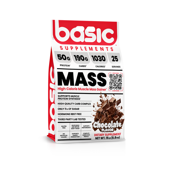 Basic Supplements - Basic Mass Gainer Chocolate 15 lbs