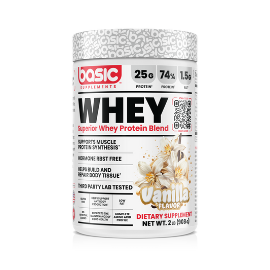 Basic Supplements - Basic Whey Vanilla 2 lbs
