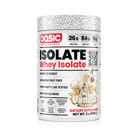 Basic Supplements - Basic Isolate Vanilla 2 lbs