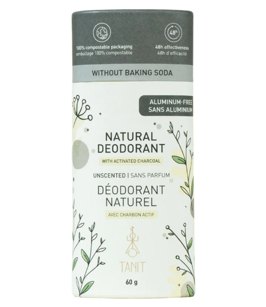TANIT    Unscented w/Charcoal, 60g