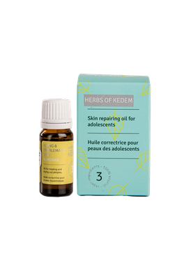 HERBS OF KEDEM   STEP3 - skin repairing oil for teens, 10ml