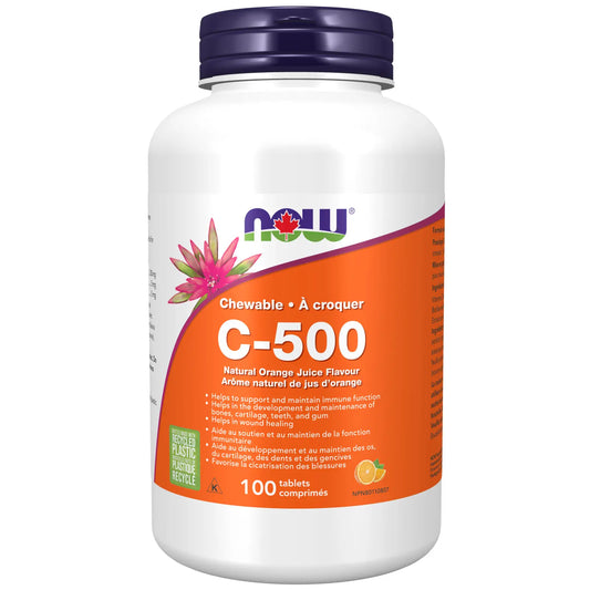 NOW    C-500 Orange Chewable 100tab