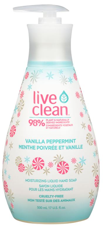 Live Clean Liquid Hand Soap - Vanilla Peppermint