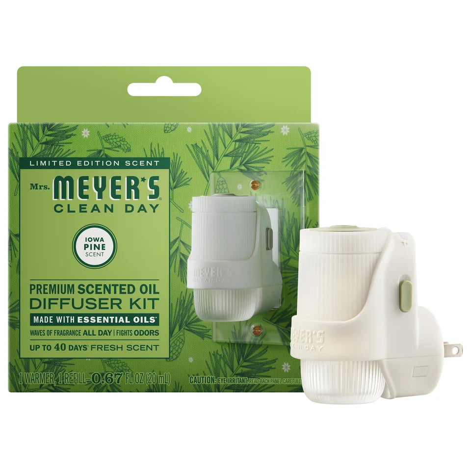 Mrs. Meyer's Clean Day - Iowa Pine Oil Diffuser Kit - 1kit