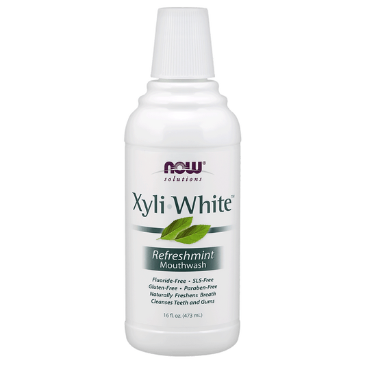 NOW    Xyliwhite Mint Mouthwash 473mL