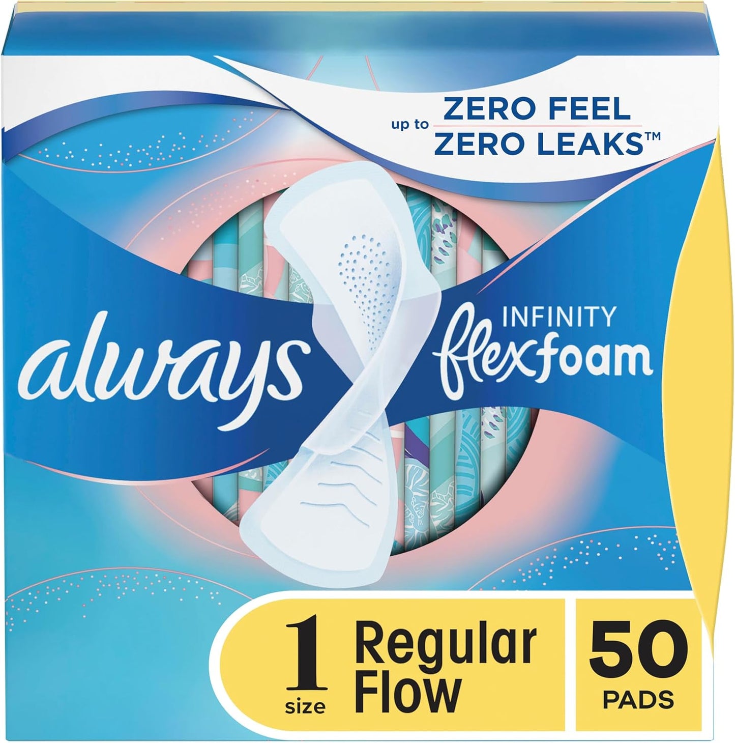 ALWAYS INFINITY RG S1 UNS 50 pack of 4
