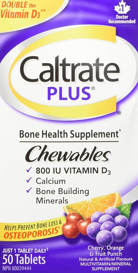 CALTRATE PLUS CHW TB 50 TAB CHEW