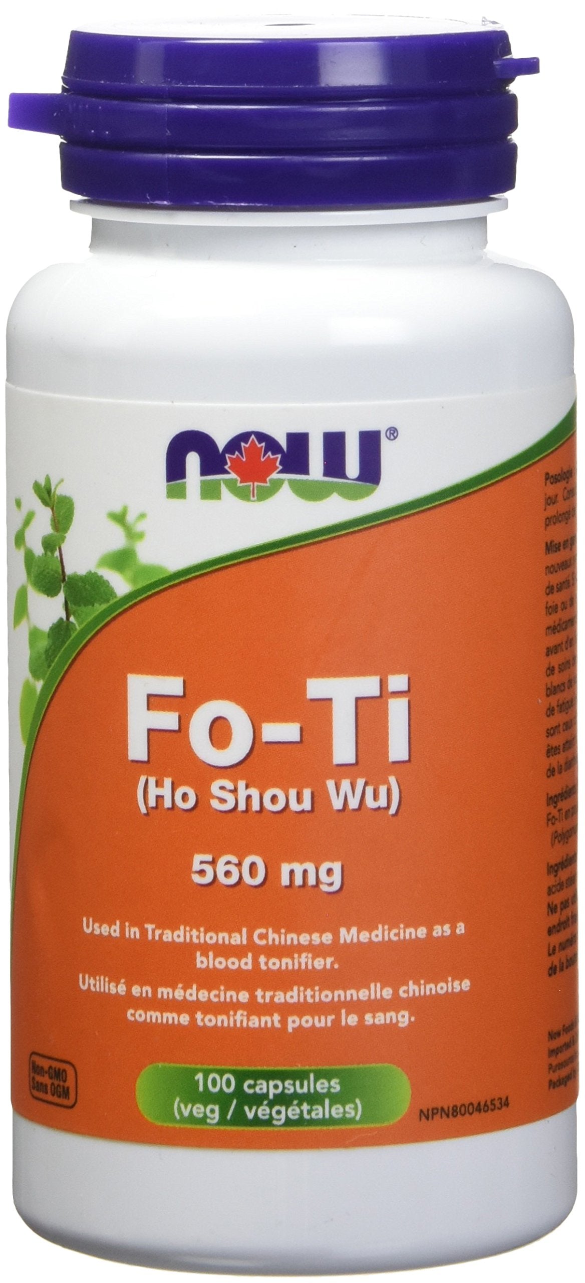 NOW    Fo-Ti (Ho Shou Wu) 560mg 100vcap