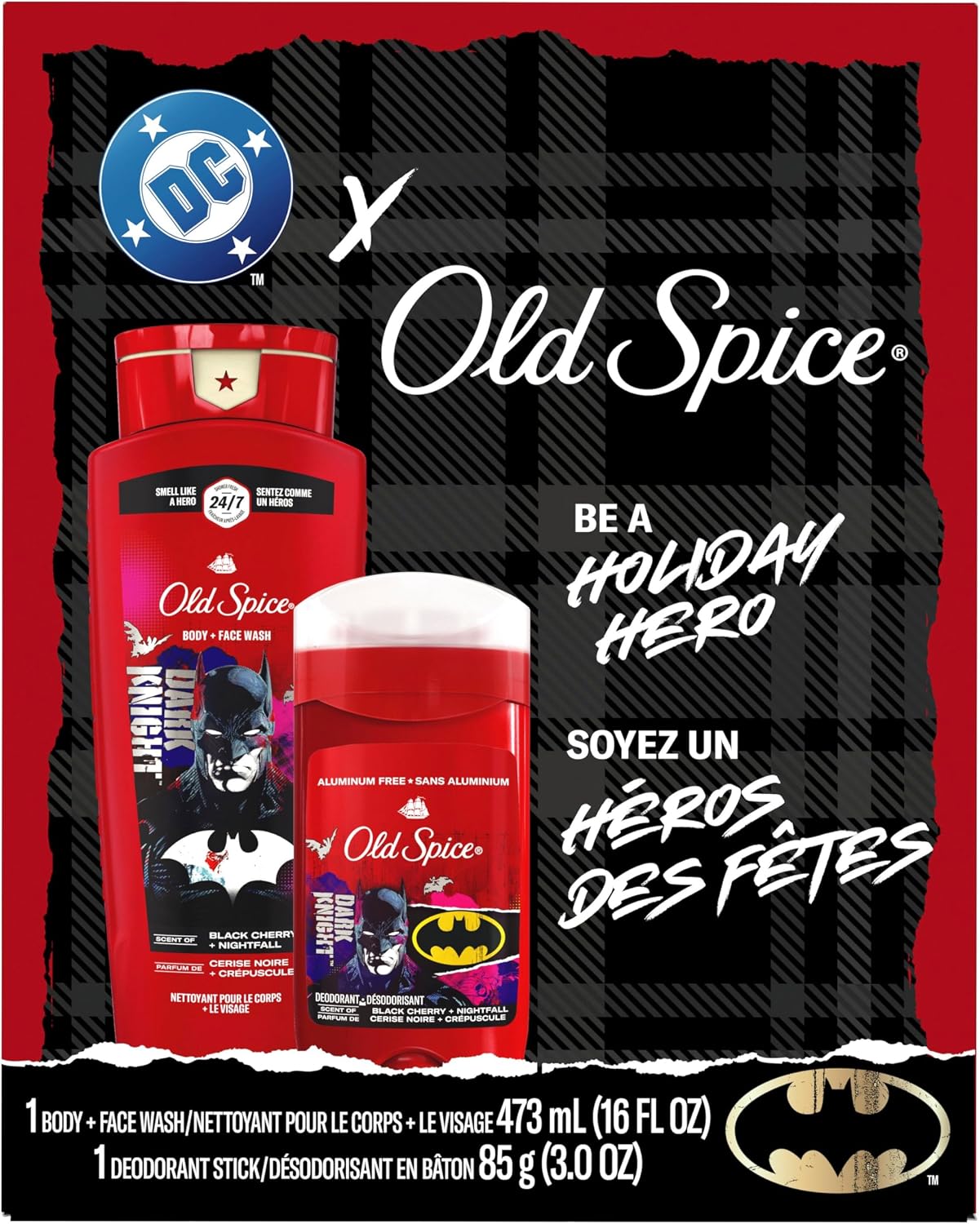 OLD SPICE BATMAN SPECIAL KIT 2 pack of 6