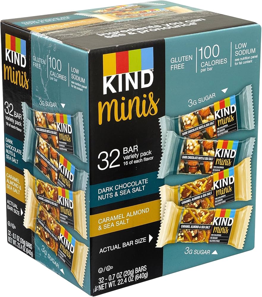 KIND SNACKS    Minis Nut and Chewy Display 54pc