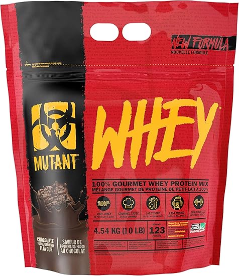 MUTANT    MUTANT® WHEY    Chocolate Fudge  4.54 kg (10 lbs)