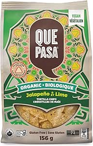 Que Pasa   Tortilla Chips   Jalapeno & Lime   156G