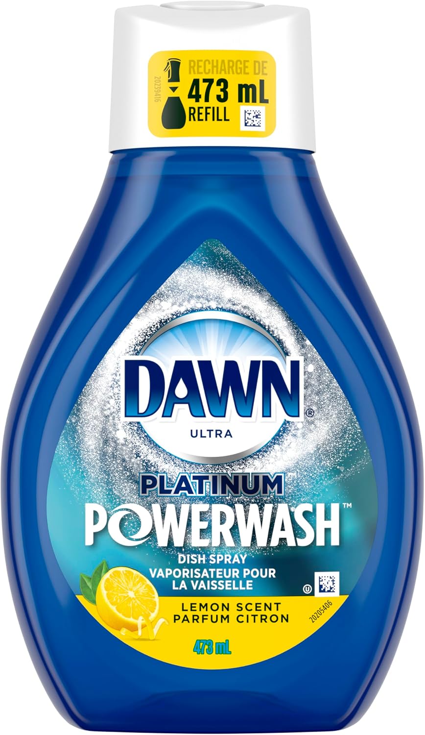 DAWN PLATINUM POWERWASH DISH SP LEMON REFILL 473ML pack of 6