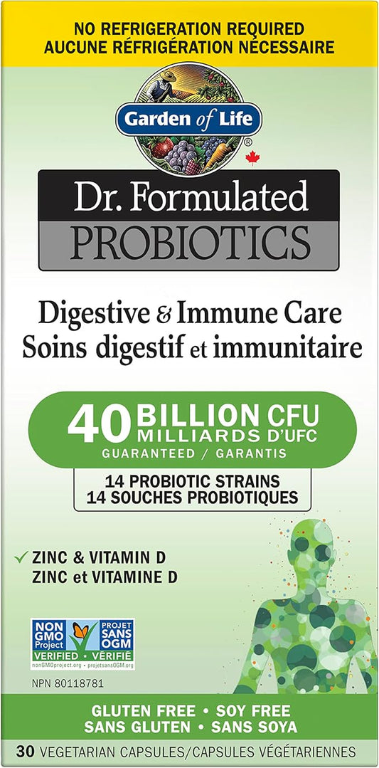Garden of Life - Dr. F Digestive & Immune Care 40-B - 30 Vcaps
