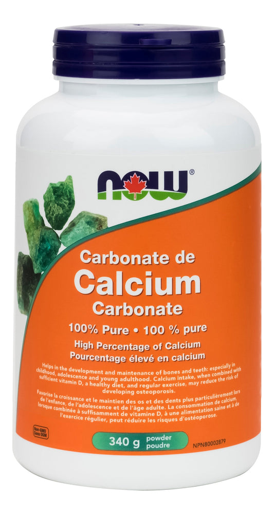NOW    Calcium Carbonate Pwd 340g