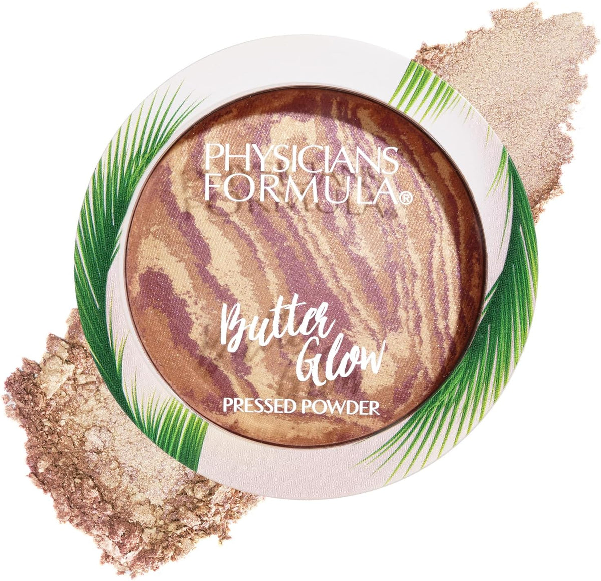 PF BUTTER GLOW PRESSED PD NATURAL GLOW POWDER pack of 2