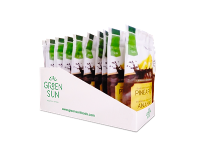 GREEN SUN FOODS   Chocolate Covered Pineapples, 91g/10pk
