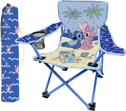 STITCH CAMPING CHAIR WITH CUP HOLDER AND BAG 2 pack of 4
