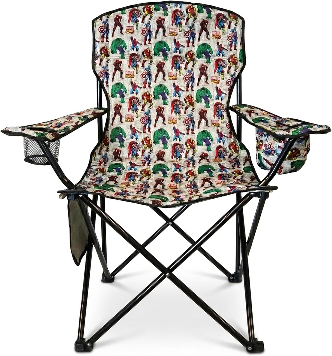 AVENGERS ADULT CAMP CHAIR WITH COOLER 2 pack of 6