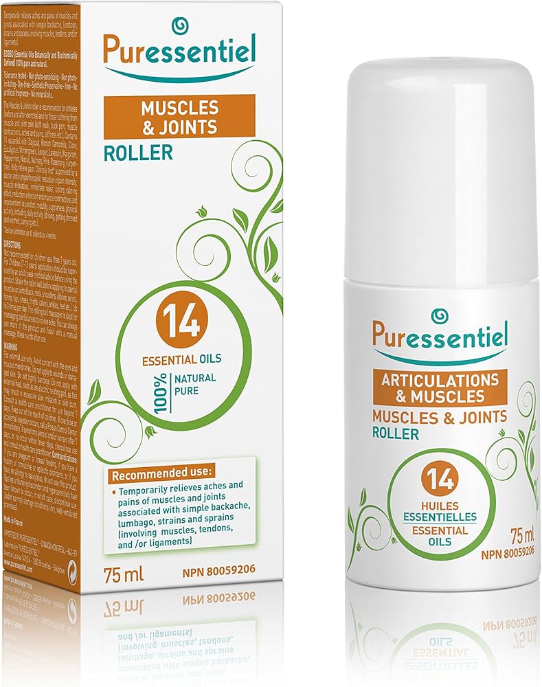 Puressentiel   Muscle & Joint Roller - 14 E.Oils 75ml