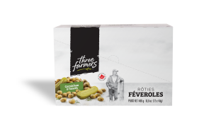Three Farmers Foods Inc.   Fava Beans   Dill Pickle Fava Beans Snack Packs40G