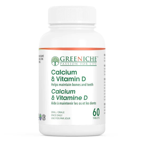 GREENICHE CALCIUM & VITAMIN D 60TABS