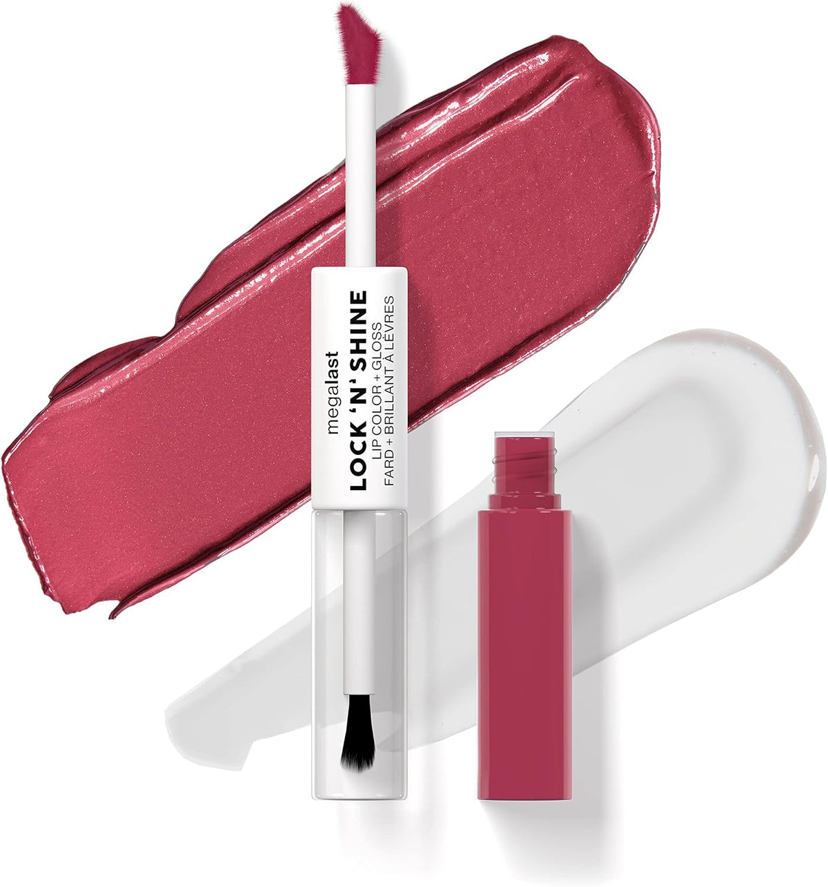 WET N WILD WILDSHINE 16HR LIP COLOR LA PINK pack of 2