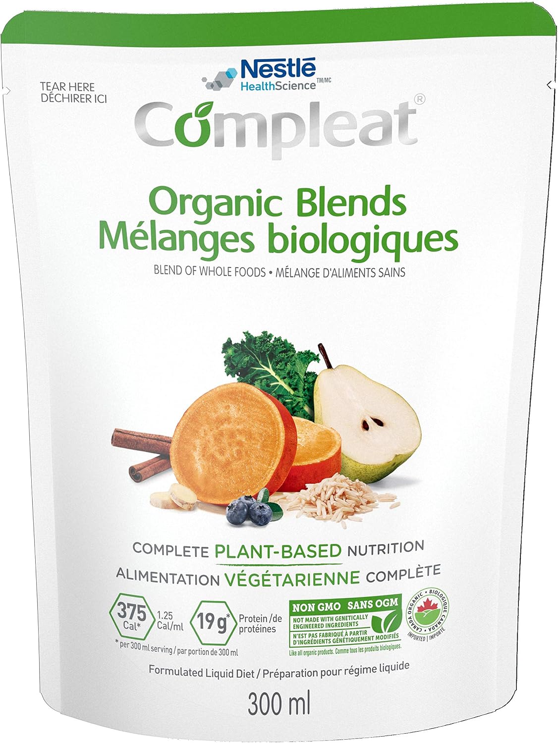 COMPLEAT ORGANIC VEGETABLES POUCH 24X300ML LIQUID