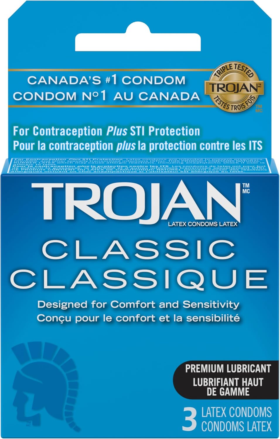 TROJAN LUBRICATED CONDOM 3