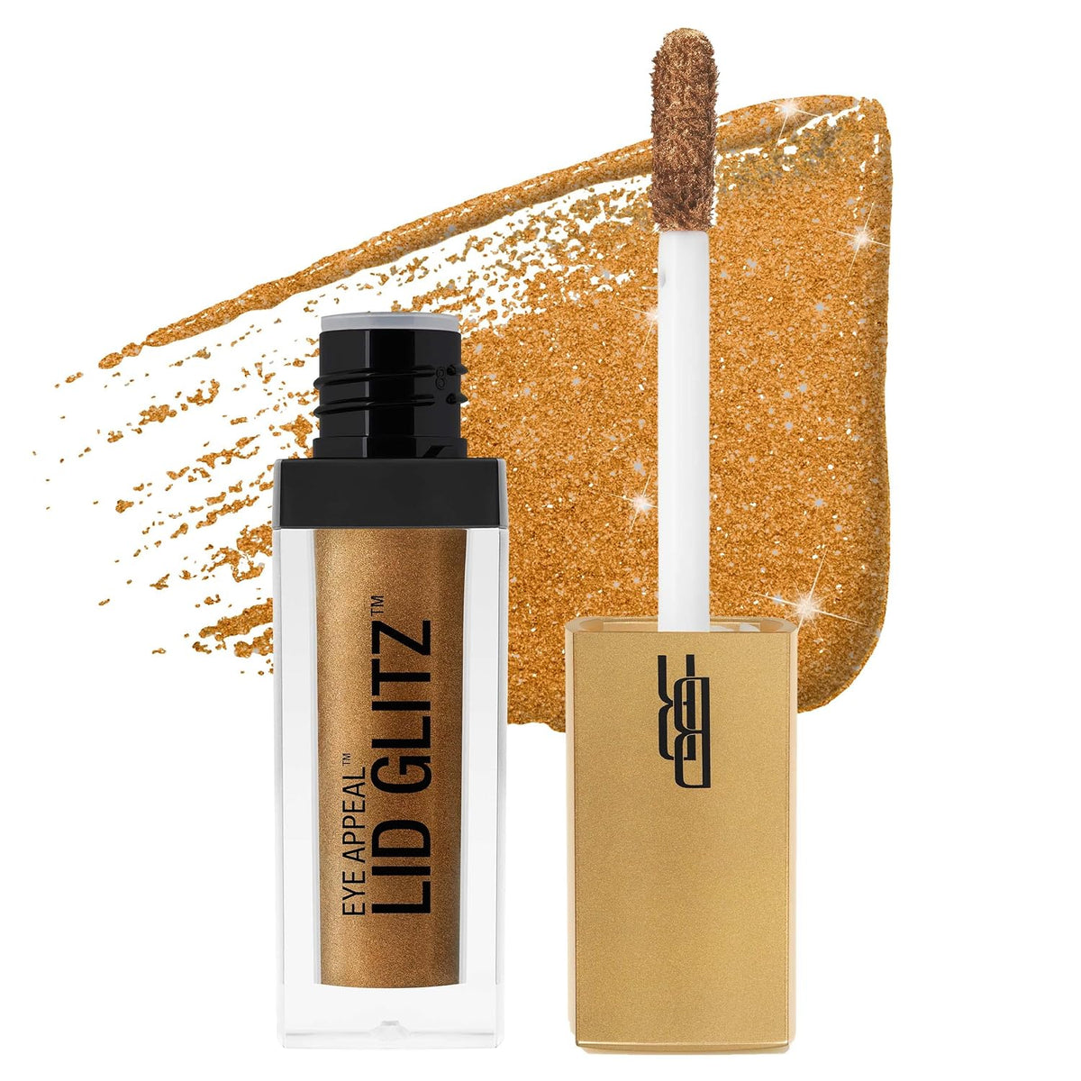 BLACK RADIANCE EYE APPEAL LID GLITZ BRONZE pack of 3